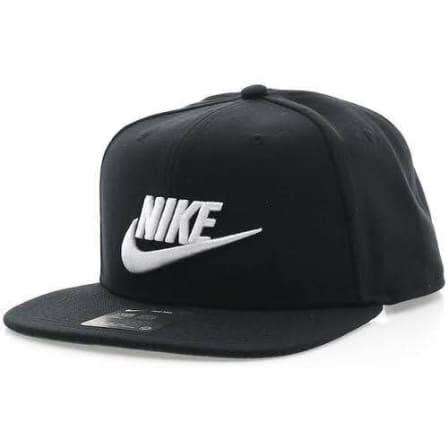 Original UNISEX Nike Pro Vintage Snapback Hat Adjustable Black Cap CI2659 010 - One Size Fits All