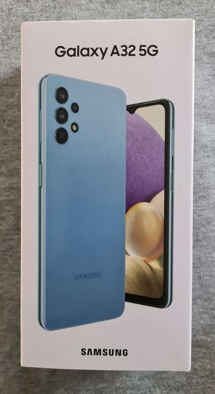 Brand New Samsung Galaxy A32 5G 128GB 2021 Single SIM - Awesome Blue (Open Box)