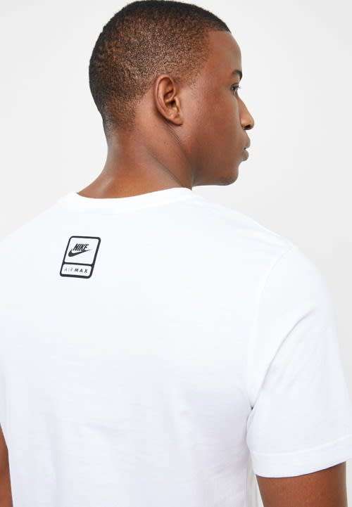 Nike Men`s NSW Air Max GPX SS T-shirt White CJ5651-100 - Size Extra Large