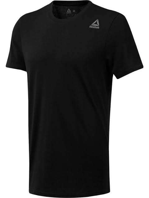 REEBOK Elements Classic T-shirt Black BK3344 - Size Medium