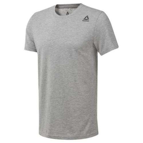 REEBOK Elements Classic T-shirt Grey BK3343- Size Extra Large