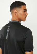 LIFE`S LOTTO Men`s Wren Polo T-Shirt Black T2902 - Large