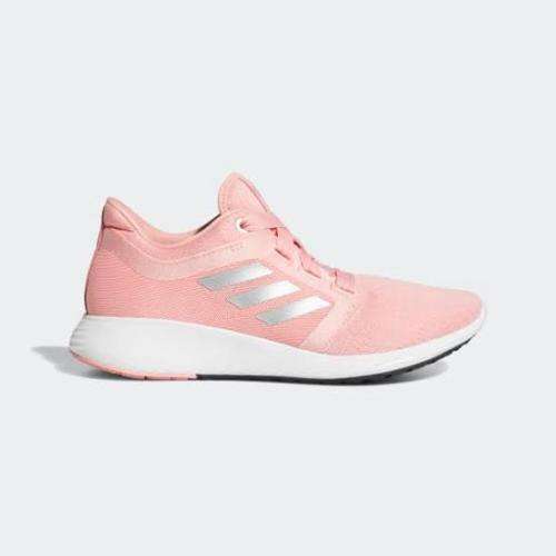 Women`s ADIDAS Edge Lux 3 Shoes Glow Pink/Silver Metallic/Cloud White EG1293 - Size 6