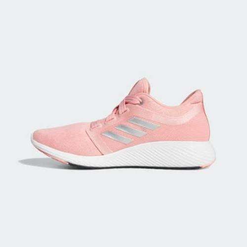 Women`s ADIDAS Edge Lux 3 Shoes Glow Pink/Silver Metallic/Cloud White EG1293 - Size 6