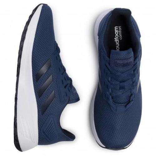 ADIDAS Men`s Duramo 9 Shoes Tech Indigo/Legenk Ink/Cloud White EG8661 - Size 9