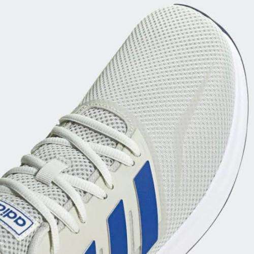 ADIDAS Men`s Runfalcon Shoes Orbit Grey/Royale Blue/ Tech Indigo EG8603 - Size 11