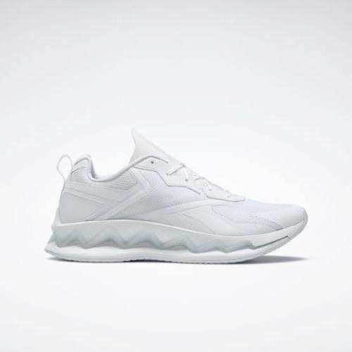 REEBOK Unisex ZIG Elusion Energy Shoes White/Dynamic Blue/White FV3842 - Size 9