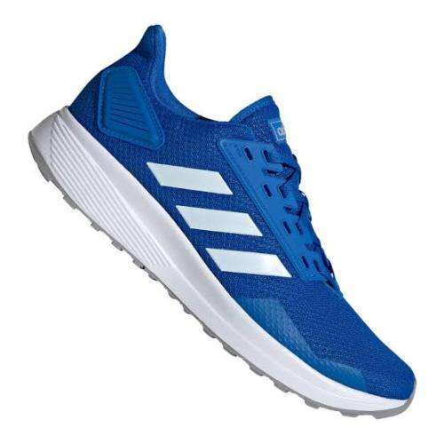 ADIDAS Men`s Duramo 9 Shoes Glow Blue/Sky Tint/Cloud White EG8664 - Size 11