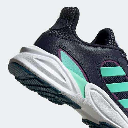 ADIDAS Women`s 90S Valasion Shoes Legend Ink/Bahia Mint/Tech Mineral EG8419 - Size 6