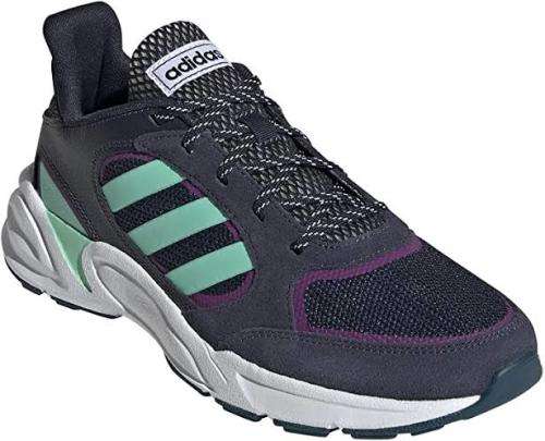 ADIDAS Women`s 90S Valasion Shoes Legend Ink/Bahia Mint/Tech Mineral EG8419 - Size 6