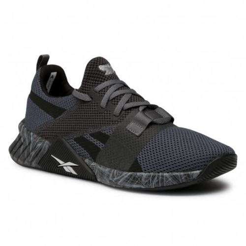 REEBOK Men`s Flashfilm Train 2.0 Shoes Black/True Grey 8/ Matte Silver FW8161 - Size 10.5