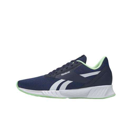 REEBOK Lite Plus 2 Tennis Shoes Vector Navy/Neon Mint/Ftqr White FX1711 - Size 9