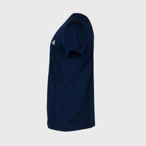 ADIDAS Men`s V-Neck Tee Collegiate Navy CL2120 - Size XXL (Double Extra Large)