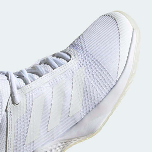 ADIDAS Women`s Adizero Club Shoes Cloud White/Cloud White/Cloud White EF2774 - Size 5.5