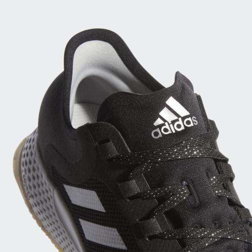 ADIDAS Women`s Focus Breath In Shoes Core Black/Silver Metallic/Cloud White FV7148 - Size 6