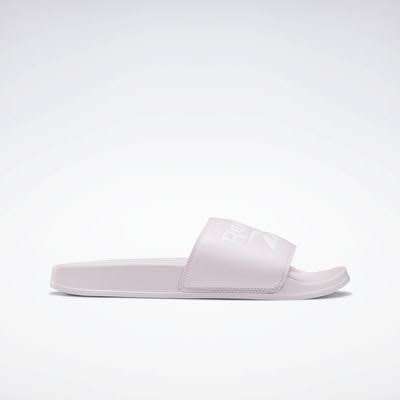 REEBOK Unisex Classic Slides Pixel Pink/White/White EH0415 - Size 10
