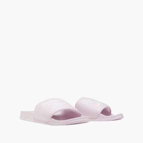 REEBOK Unisex Classic Slides Pixel Pink/White/White EH0415 - Size 10