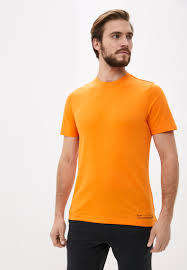 REEBOK Men`s Edgeworks Graphic Tee High Vis Orange FU2914 - Size Large