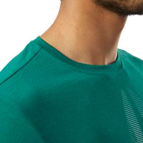 REEBOK Men`s Graphic Series One Series Shift Blur Tee Clover Green EC2086 - Size Large