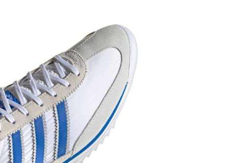 ADIDAS Unisex SL 72 Shoes Cloud White/Blue/Grey One FV9782 - Size 6