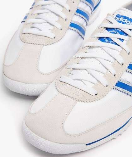 ADIDAS Unisex SL 72 Shoes Cloud White/Blue/Grey One FV9782 - Size 6