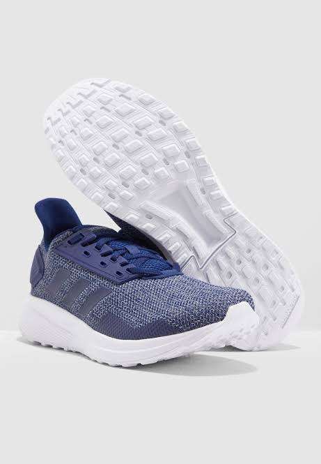 ADIDAS Men`s Duramo 9 Running Shoes Dark Blue/Grey Three F35275 - Size 11