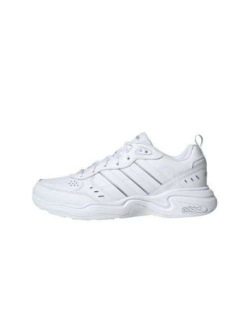 ADIDAS Men`s Strutter Shoes Cloud White/Cloud White/Matte Silver EG6214 - Size 8