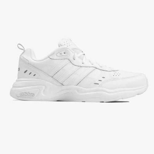 ADIDAS Men`s Strutter Shoes Cloud White/Cloud White/Matte Silver EG6214 - Size 8
