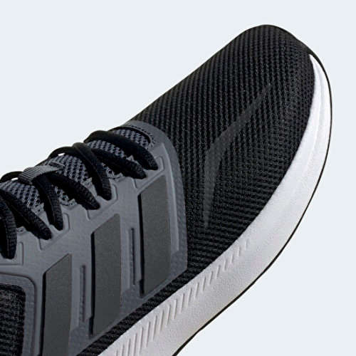 ADIDAS Men`s Runfalcon Shoes Core Black/Grey Six/Cloud White EG8608 - Size 11.5