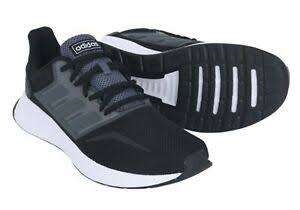 ADIDAS Men`s Runfalcon Shoes Core Black/Grey Six/Cloud White EG8608 - Size 11.5