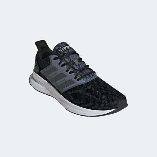 ADIDAS Men`s Runfalcon Shoes Core Black/Grey Six/Cloud White EG8608 - Size 11.5