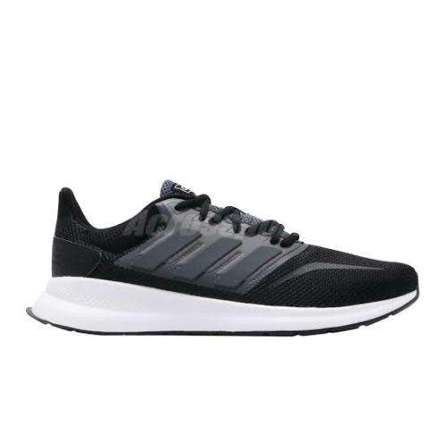 ADIDAS Men`s Runfalcon Shoes Core Black/Grey Six/Cloud White EG8608 - Size 11.5