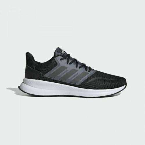 ADIDAS Men`s Runfalcon Shoes Core Black/Grey Six/Cloud White EG8608 - Size 11.5