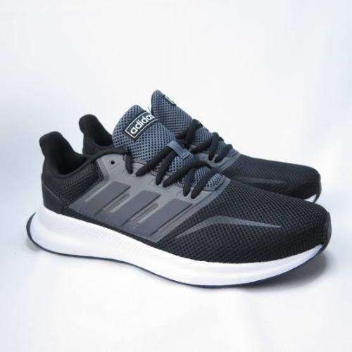 ADIDAS Men`s Runfalcon Shoes Core Black/Grey Six/Cloud White EG8608 - Size 11.5