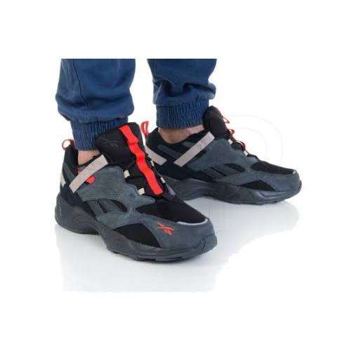 REEBOK Men`s Aztrek 96 Adventure Shoes Graphite/Grey/Black EG8917 - Size 11