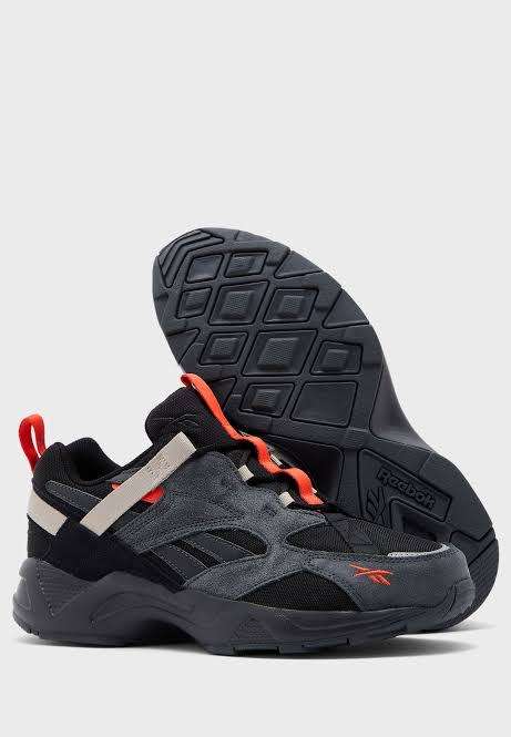 REEBOK Men`s Aztrek 96 Adventure Shoes Graphite/Grey/Black EG8917 - Size 11