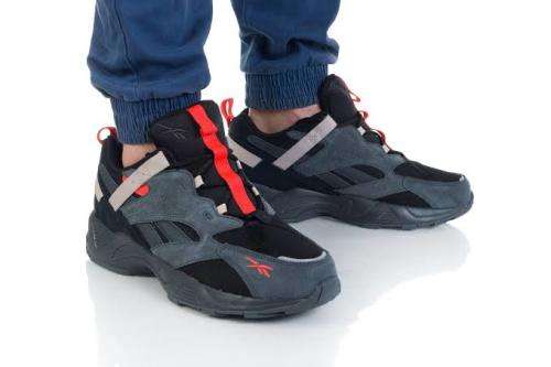 REEBOK Men`s Aztrek 96 Adventure Shoes Graphite/Grey/Black EG8917 - Size 11