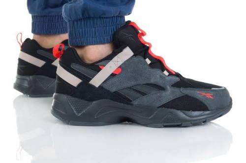 REEBOK Men`s Aztrek 96 Adventure Shoes Graphite/Grey/Black EG8917 - Size 11