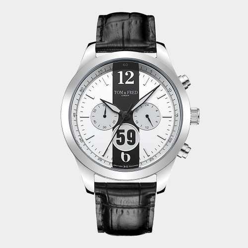 Brand New TOM and FRED Brabham British Racing 59 Kobicha Midnight Black Watch