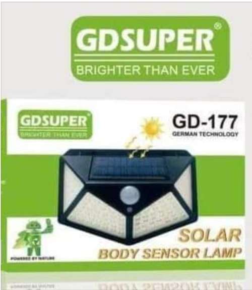 GDSUPER Solar Motion Sensor Wall Lamp - GD-177