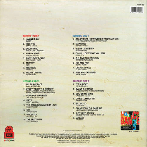 Now That`s What I Call Music 15 -  EMI  NOW 15, PolyGram  NOW 15 -(VG)(VG) GATEFOLD
