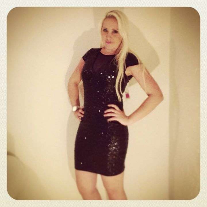 YDE - GORGEOUS BLACK SEQUIN DRESS