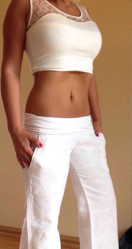 YDE Pants White