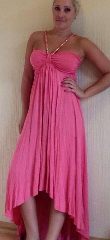 YDE DRESS - CORAL