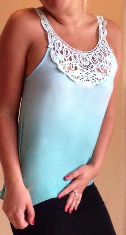BLUE SUMMER TOP