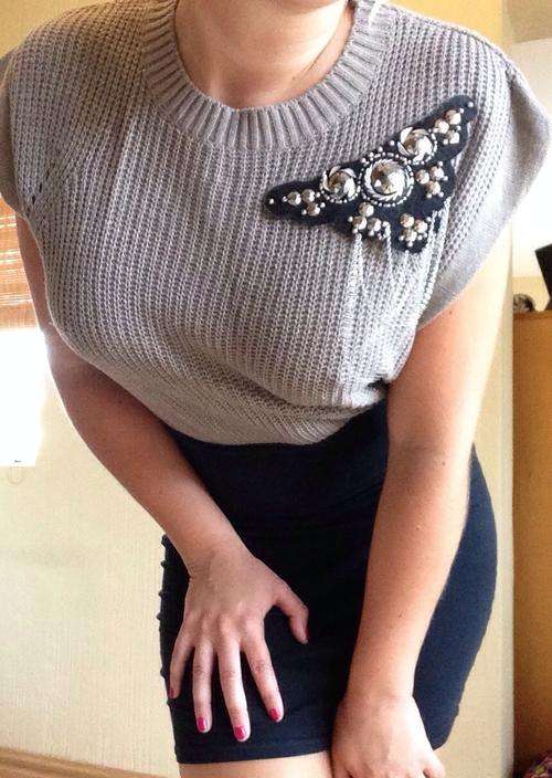 CUTE KNIT TOP