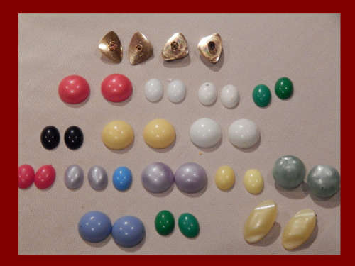 Clip on earrings!