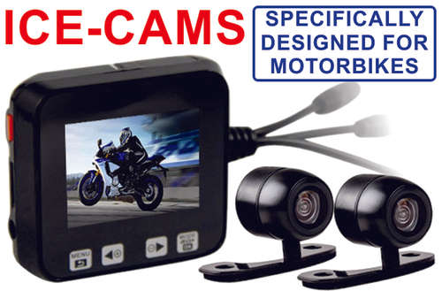 ICE-CAMS PRO (Dashcam Designed For Bikes)