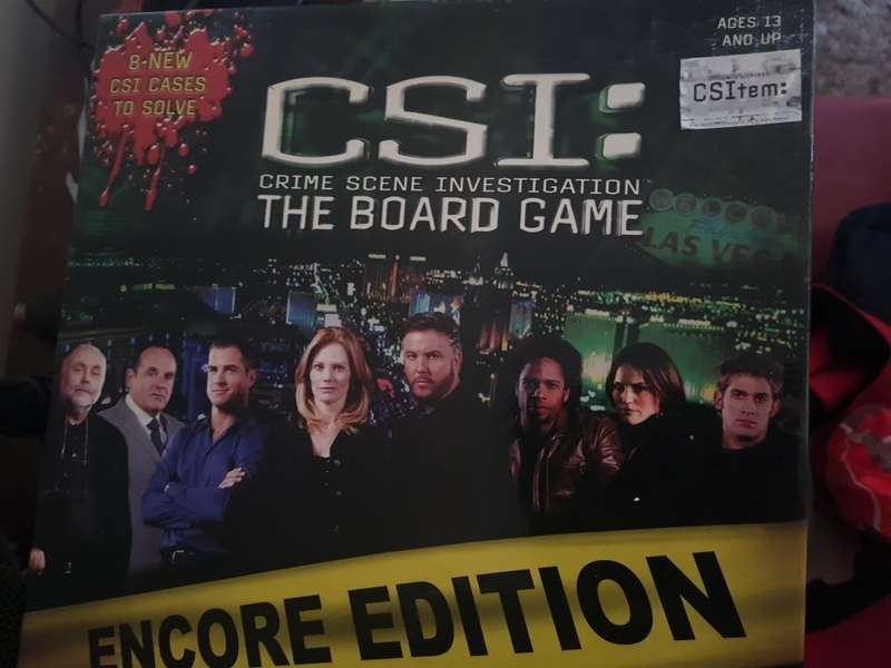 CSI board game
