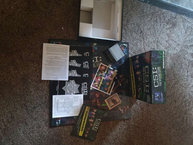 CSI board game